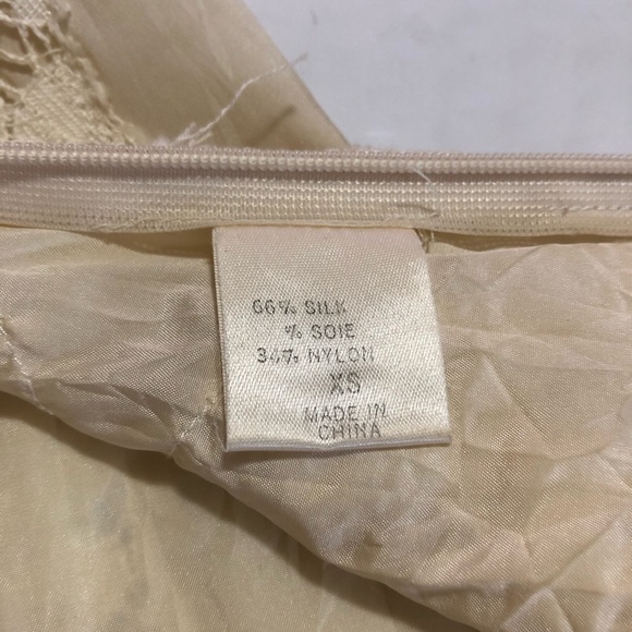 Elie Tahari silk & cotton lace camisole- XS size - Picture 3 of 7